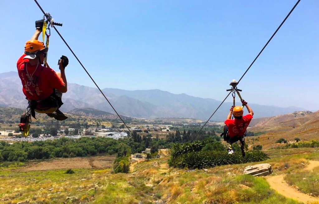 Ziplining California Places to Zipline in California