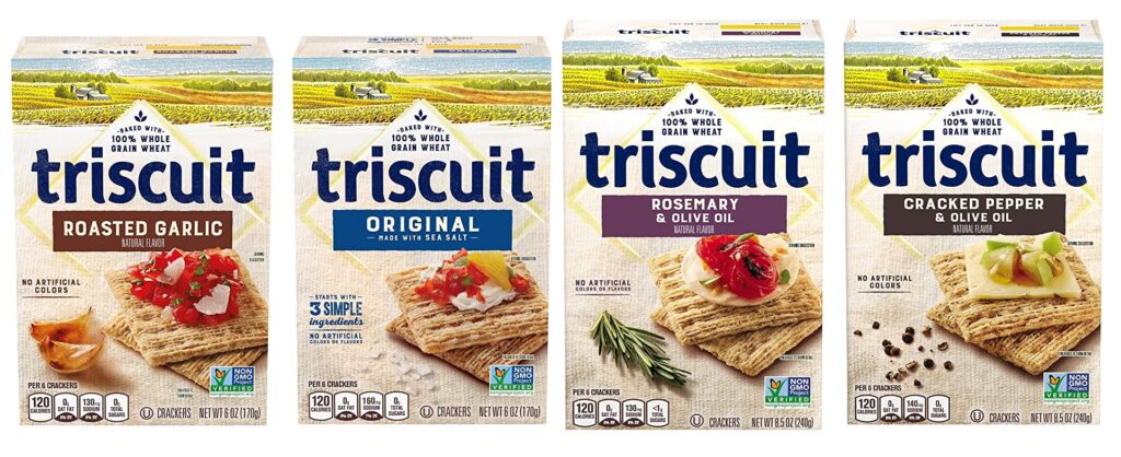 healthy shopping list triscuits