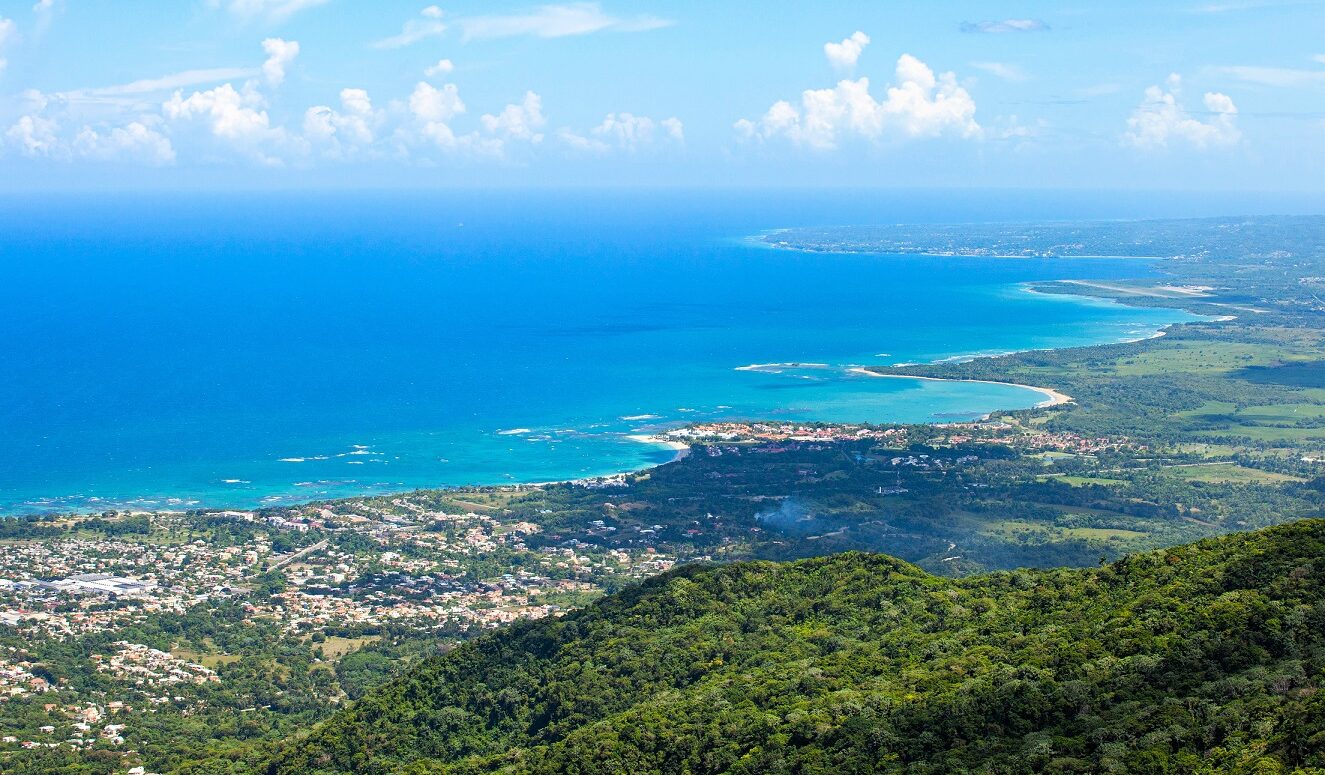 view of cabarete, puerto plata dominican republic