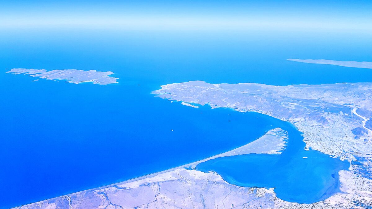 La Paz Mexico, BCS Aerial View