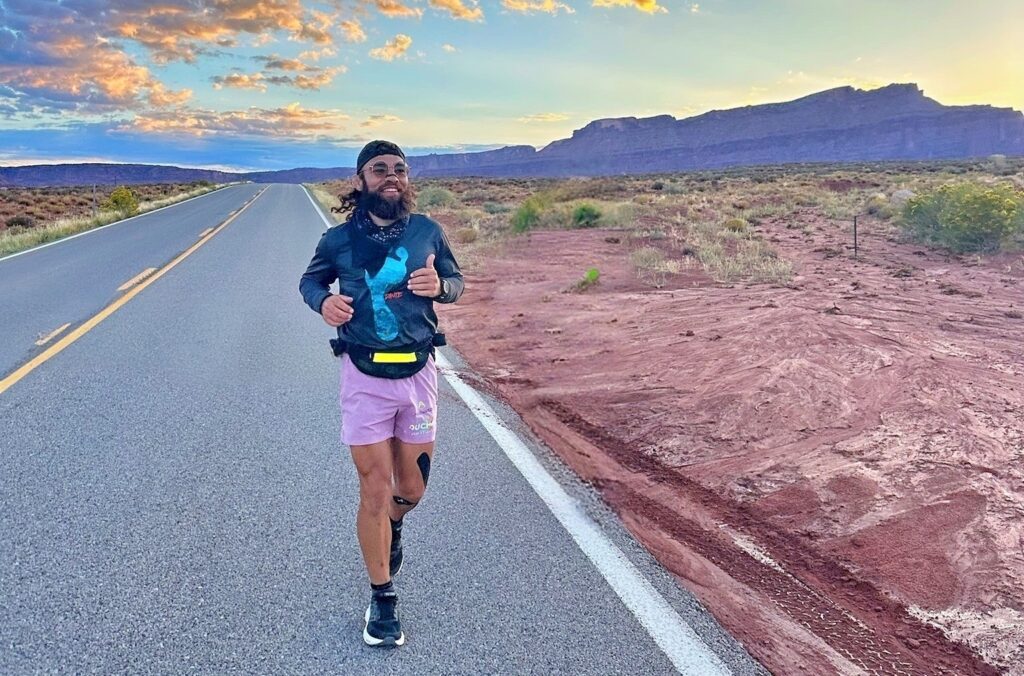 Dante Liberato 500 Mile Run on Psychedelic Mushrooms