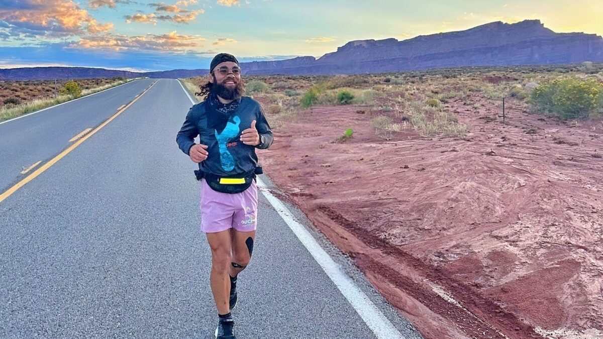 Dante Liberato 500 Mile Run on Psychedelic Mushrooms