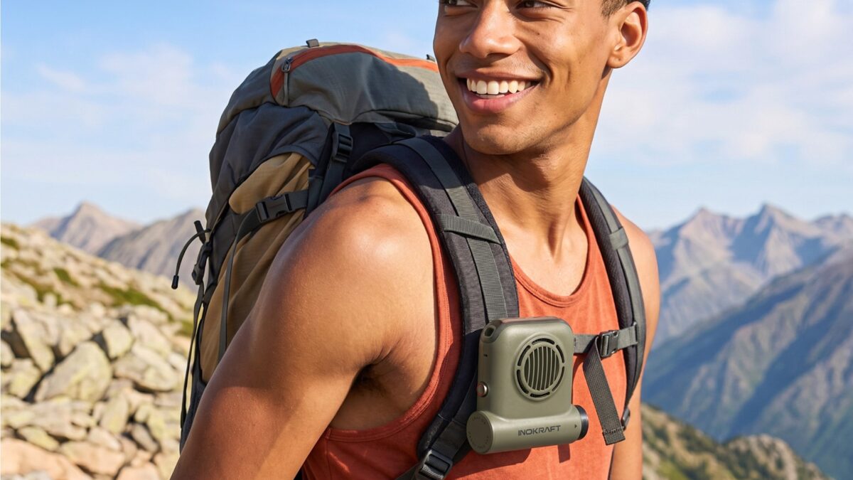 InoKraft Hands Free Fan Hiking